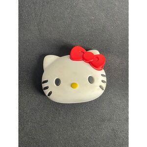 Sanrio Hello Kitty Jibbitz Shoe Charm White Red Bow Oversized 2024 Release